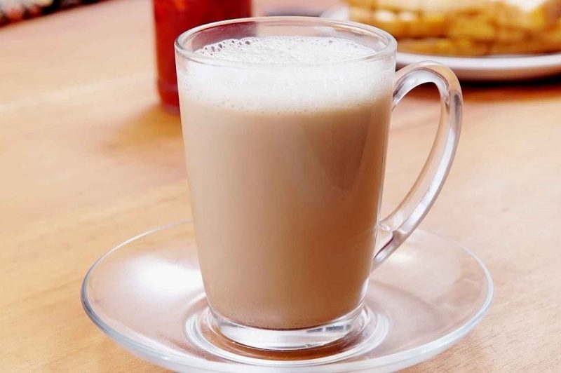 Teh susu hangat