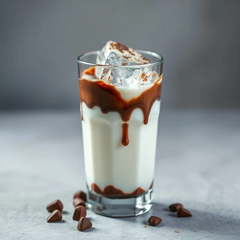 Es sticky milk cappuccino