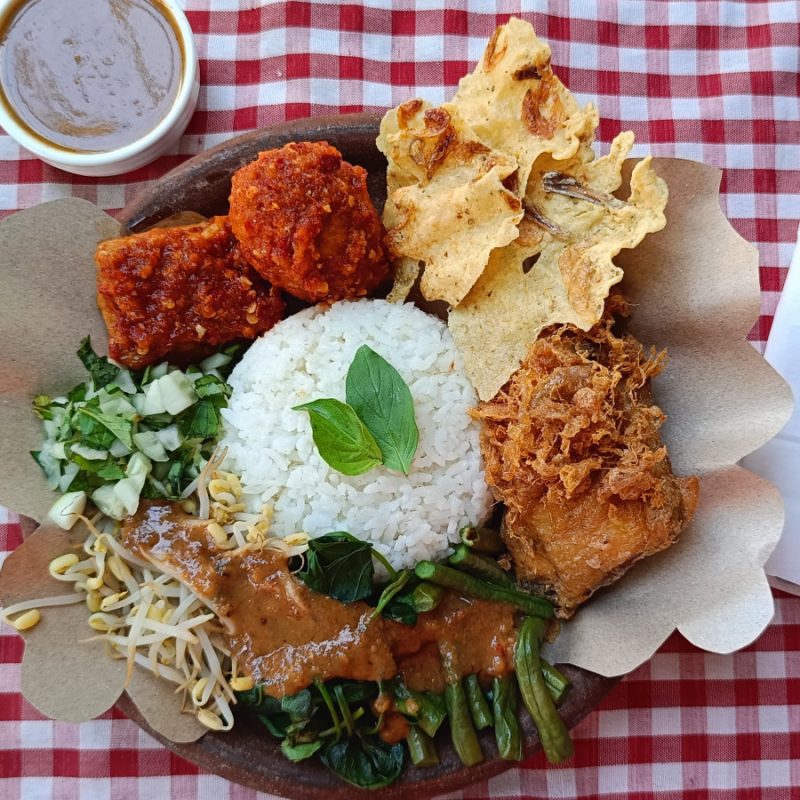 Nasi Pecel Ayam