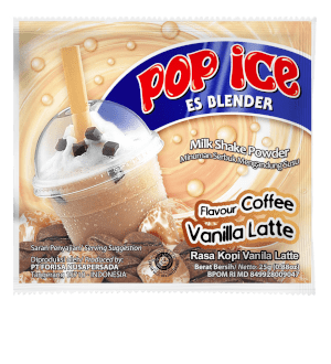 POP ICE Kopi Vanila Latte 香草拿鐵咖啡粉 10*23g
