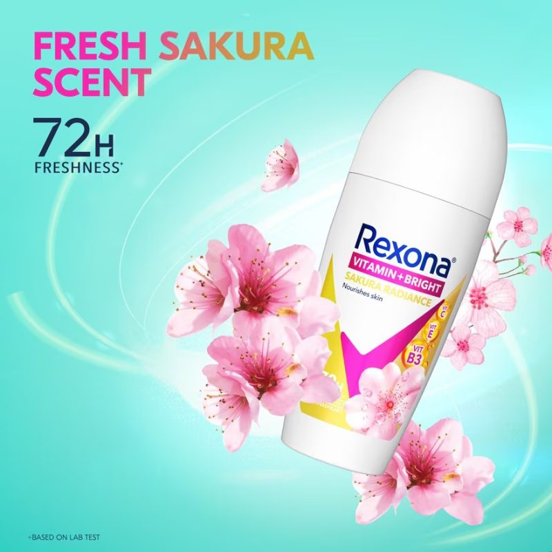 REXONA Sakura Radience 香體露-透亮櫻花 45ml