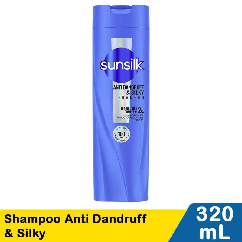 SUNSILK Shampoo Anti Dandruff 洗髮精-藍 320ml