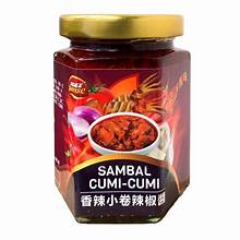 INDEX SUNRISE Sambal Cumi-cumi 香辣小卷辣椒醬 180g
