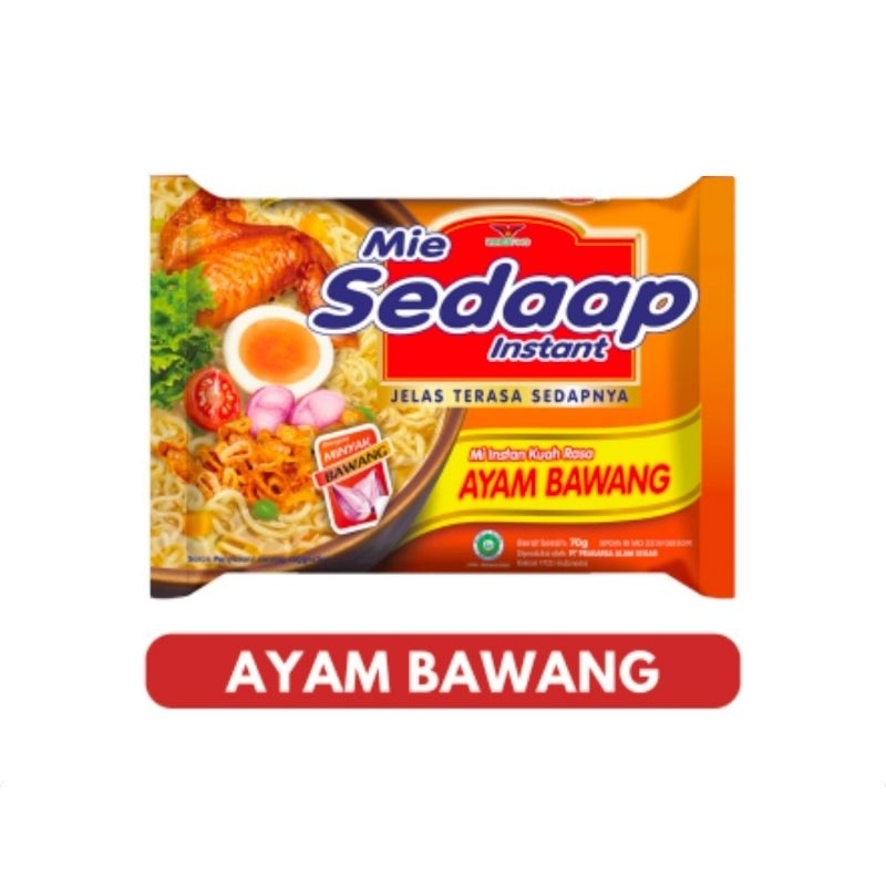SEDAAP Ayam Bawang 香蔥雞湯麵 70g