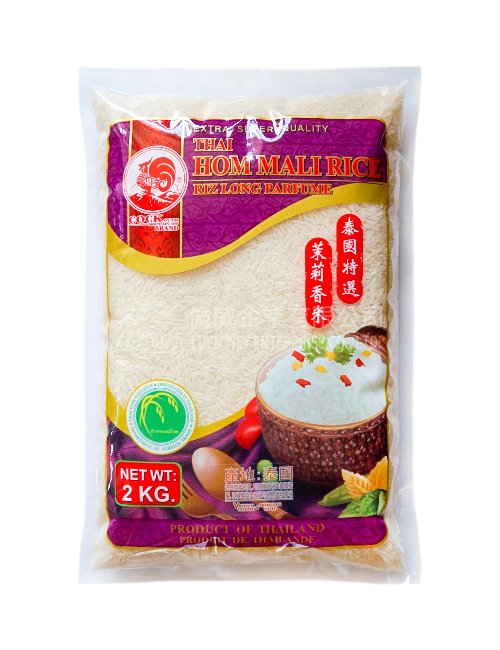 COCK Thai Hom Mali Rice 泰國特選茉莉香米 2kg