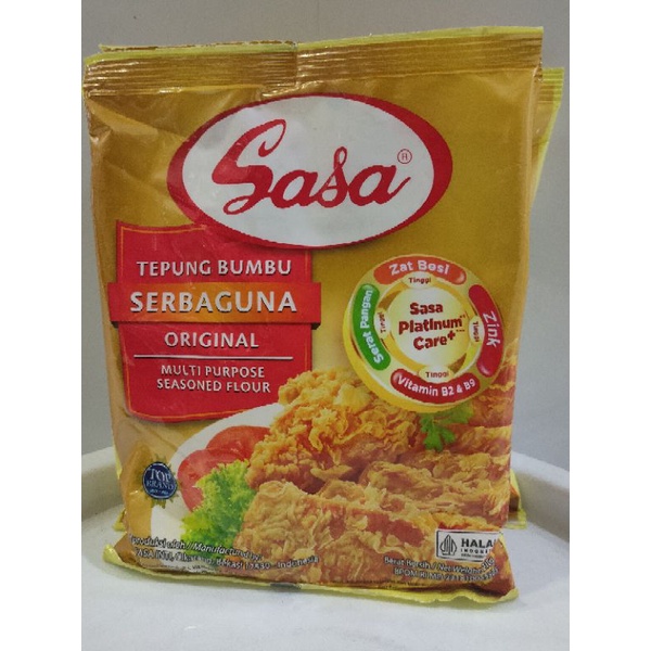 SASA Tepung Bumbu Serbaguna Ori 原味酥炸粉 210g