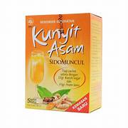 SIDOMUNCUL Kunyit Asam 黃薑酸子飲料粉 5*25g