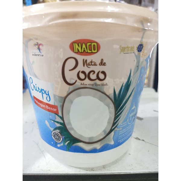 INACO Nata De Coco Vanilla 香草椰果 1000ml