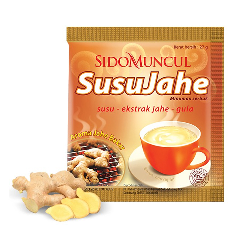 SIDOMUNCUL Susu Jahe 奶薑 10*27g