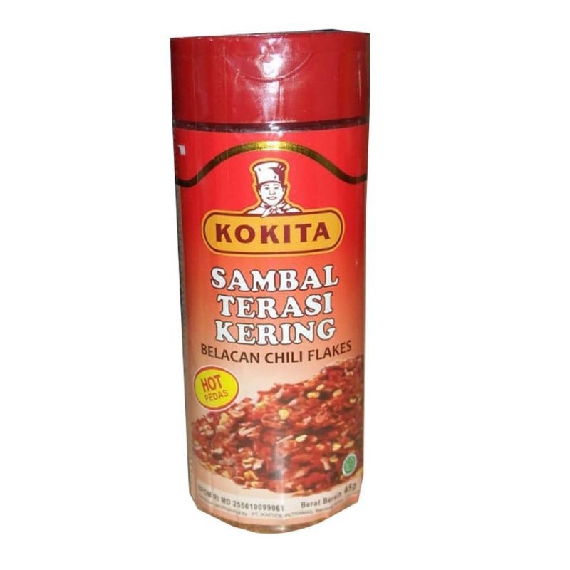 KOKITA Sambal Terasi Kering 蝦醬辣椒粉-紅 45g