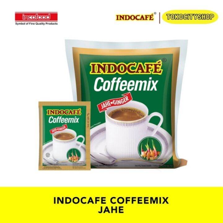 INDOCAFE Coffeemix Jahe 薑味咖啡粉 30*25g