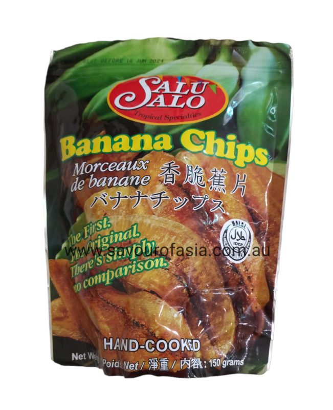 SALU SALO Banana Chips 香脆蕉片 150g