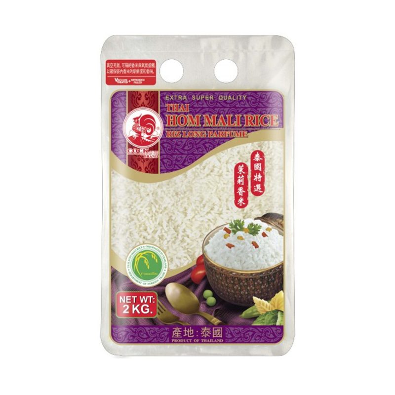 COCK Thai Hom Mali Rice 泰國特選茉莉香米 1kg