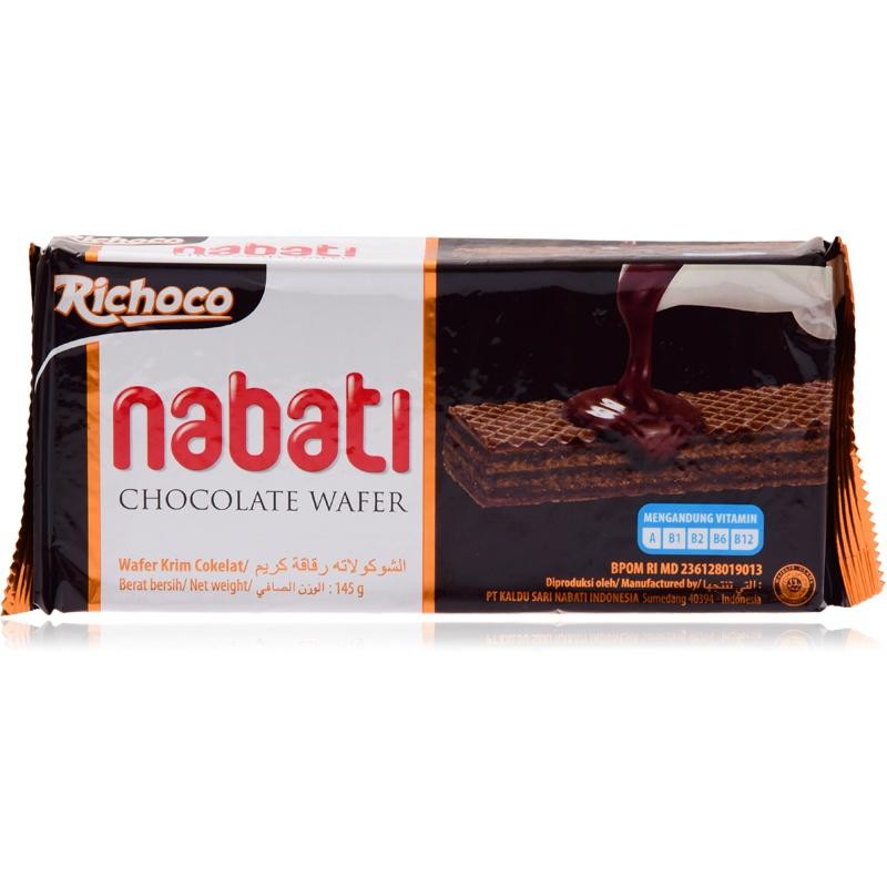 RICHOCO Nabati Choco Wafer 巧克力威化餅145g包裝