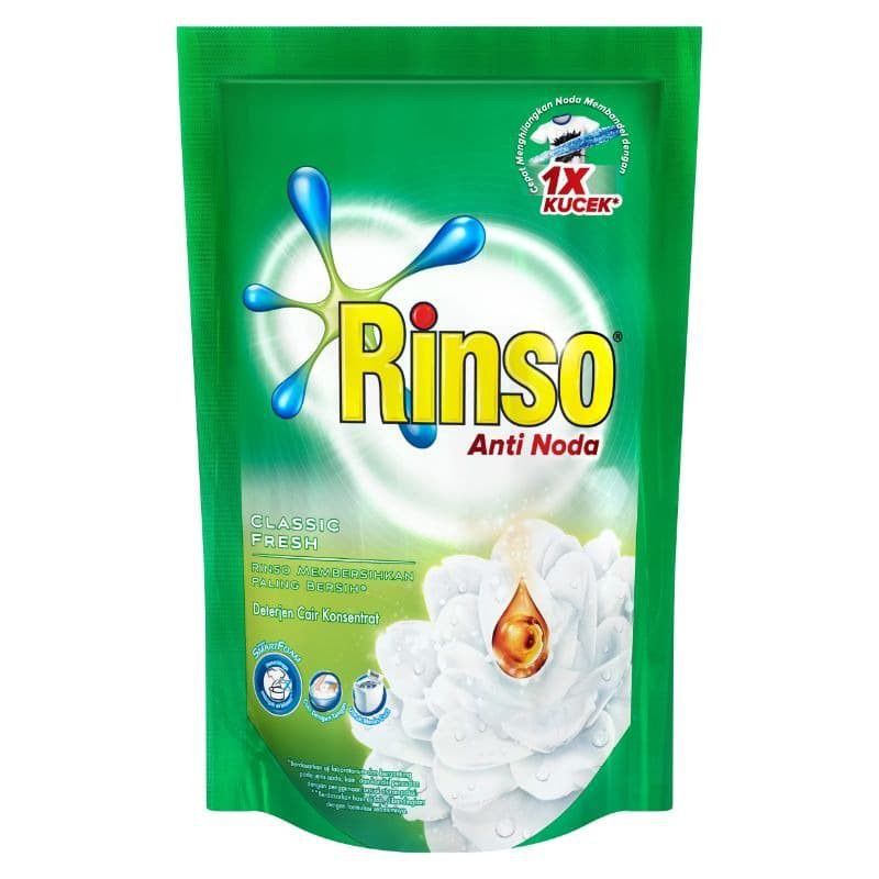 RINSO Cair Anti Noda 洗衣精-綠 包裝 700ml