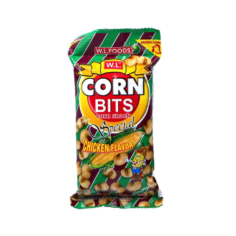 W.L. CORN BITS Special Chicken 雞味炸玉米-紫 70g