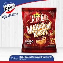 KOBE Bon Cabe Makaroni Krispi Level 10 脆餅 135g