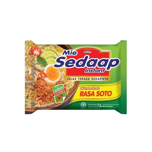 SEDAAP Soto 青檸風味湯麵 75g
