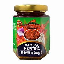 INDEX SUNRISE Sambal Kepiting 香辣蟹肉辣椒醬 180g