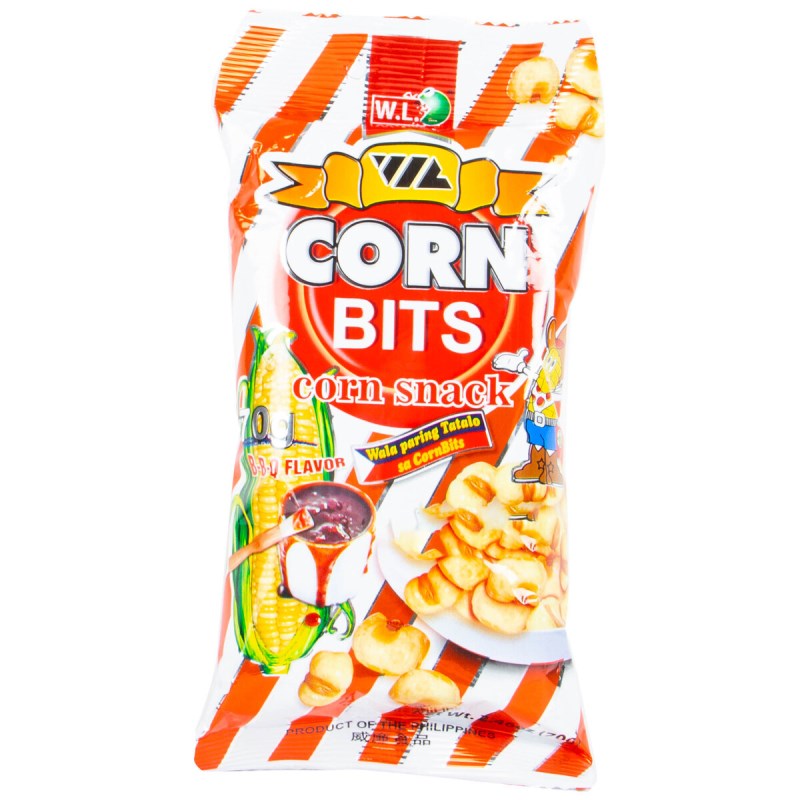 W.L. CORN BITS Special BBQ 烤肉炸玉米-黃紅 70g