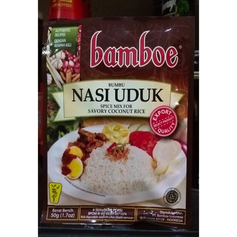 BAMBOE Bumbu Nasi Uduk 椰漿飯料理包 50g