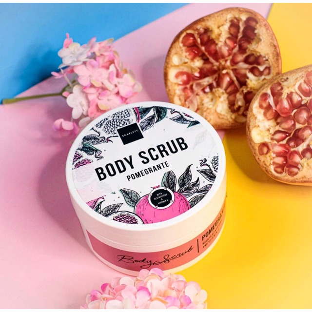 SCARLETT Body Scrub Pomegrante 磨砂膏石 268g