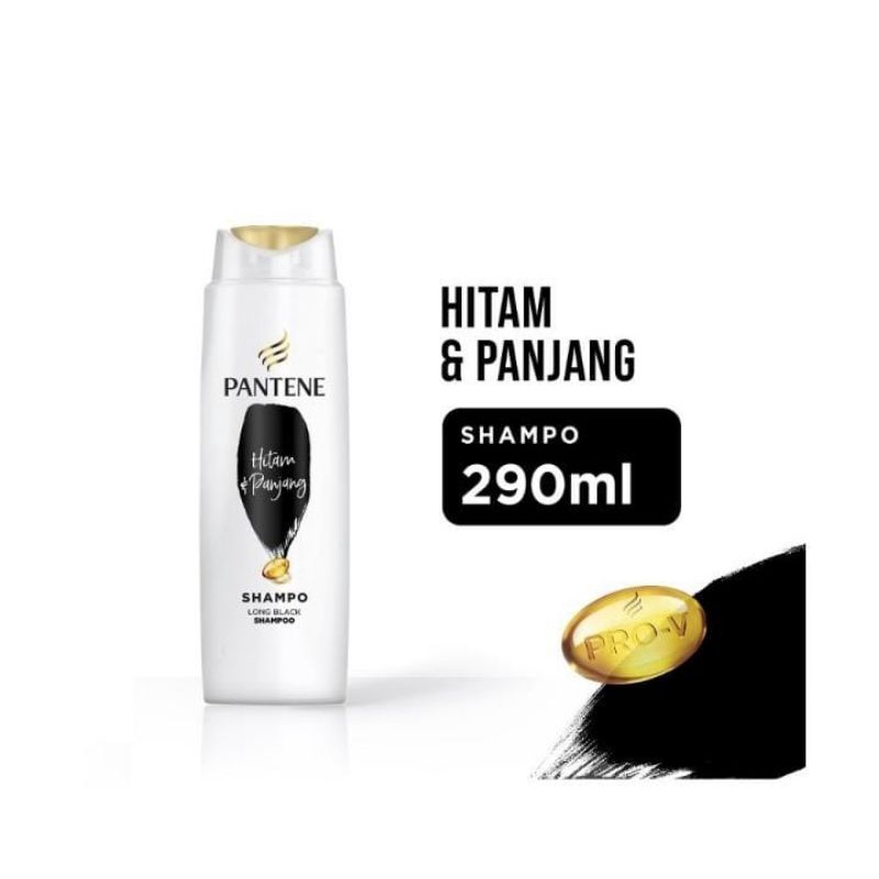 PANTENE Shampoo Long Black 洗髮精-黑 290ml