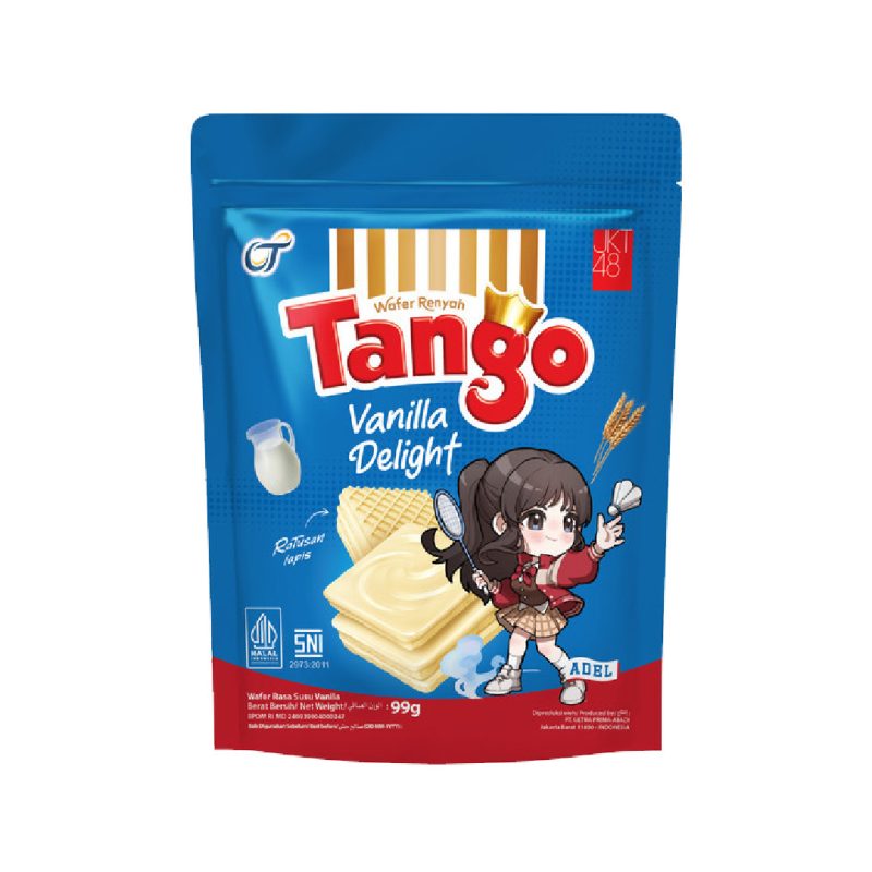 TANGO Wafer Vanilla Pouch 香草威化餅乾包 100g
