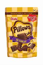 OISHI Pillows Isi Coklat巧克力風味型餅乾 100g