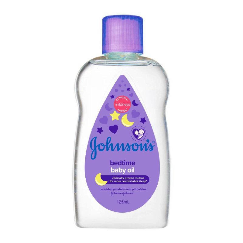 JOHNSON'S Bed Time Baby Oil 嬰兒油 125ml