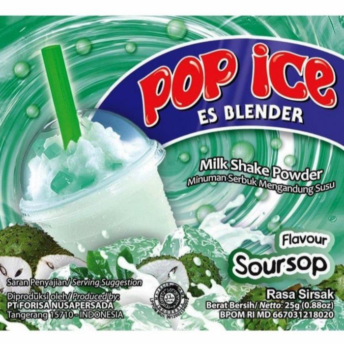 POP ICE Soursop 刺果番荔枝飲料粉 10*23g