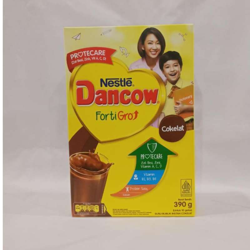 DANCOW Fortigro Cokelat Instant 巧克力奶粉 10*39g