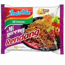 INDOMIE Goreng Rendang 巴東風味辣牛肉炒麵 80g