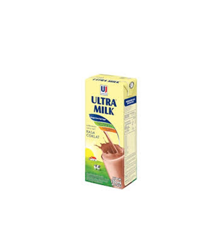 ULTRA JAYA MILK Coklat 巧克力保久乳 250ml