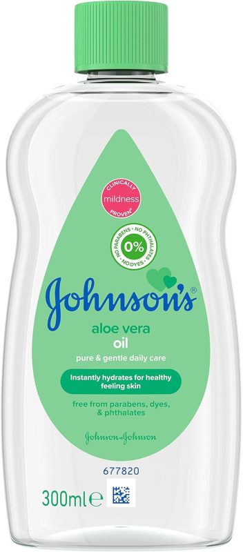 JOHNSON'S Aloe Vera Baby Oil 嬰兒油 125ml