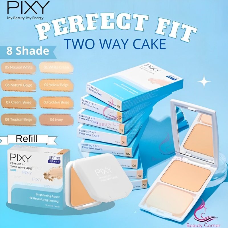 PIXY UV Whitening Two Way Cake 粉餅-小麥 08 (大)
