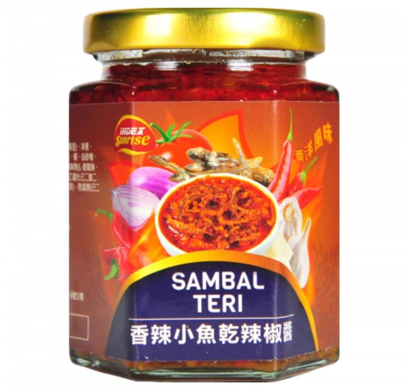 INDEX SUNRISE Sambal Teri 香辣小魚乾辣椒醬 180g
