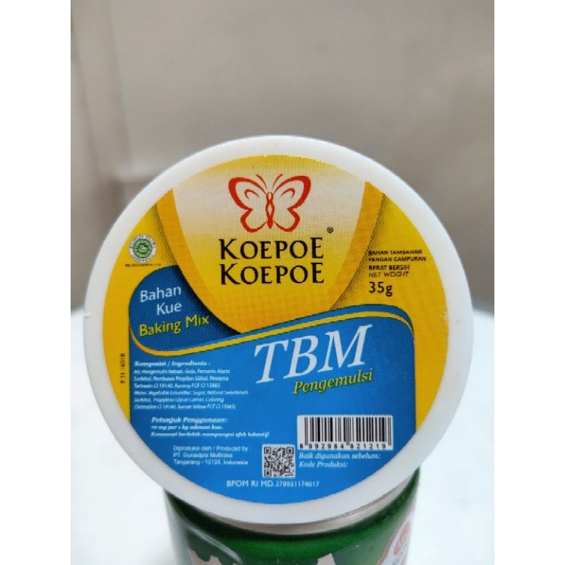 KOEPOE KOEPOE TBM 蝴蝶牌複方乳化劑 35g