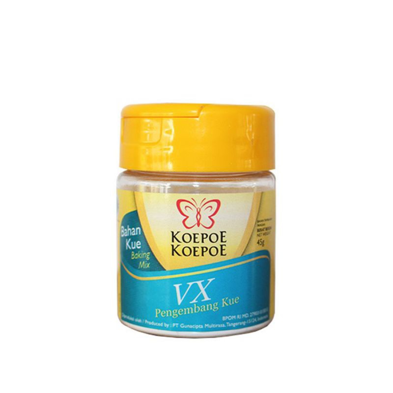 KOEPOE KOEPOE VX Pengembang Kue 複方膨脹劑 45g