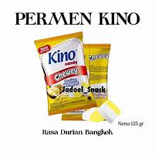 KINO Permen Durian 榴槤軟糖 125g