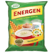 ENERGEN Kacang Hijau Sereal 綠豆麥片 10*30g