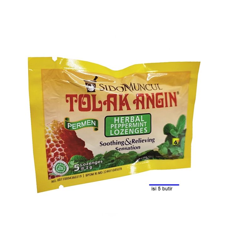 SIDOMUNCUL Tolak Angin Permen 薄荷糖果 10g