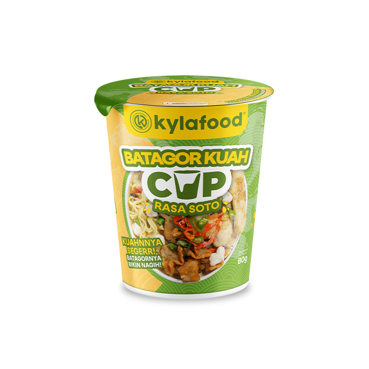 KYLAFOOD Cup Rasa Soto 酸辣湯杯麵 80g