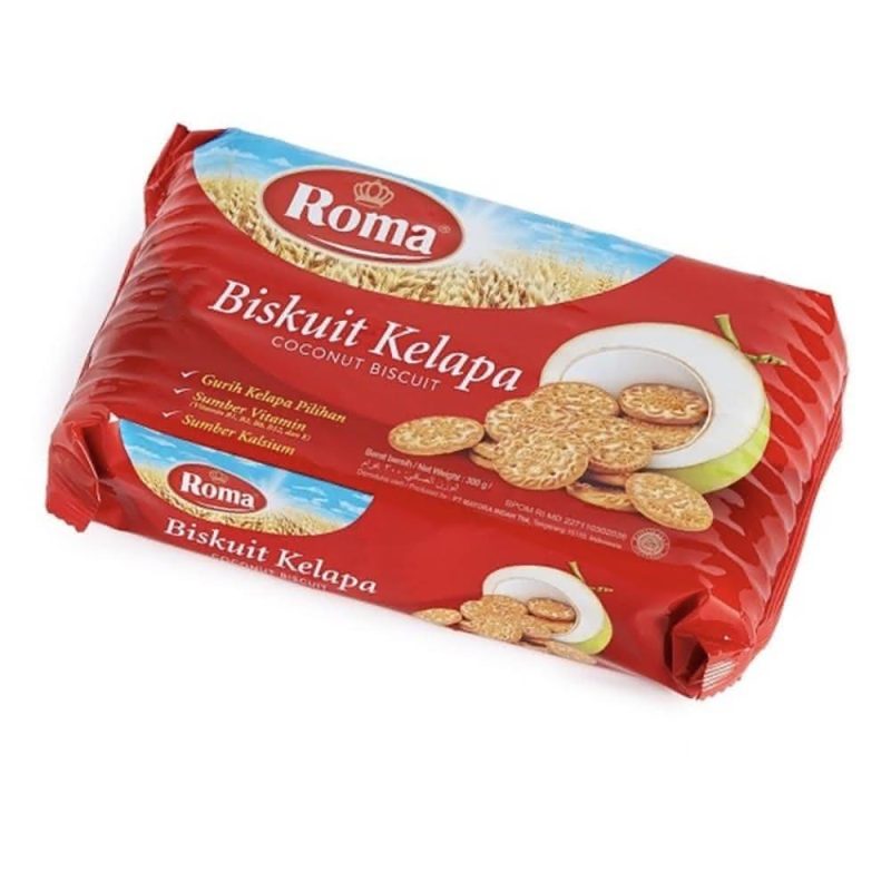 ROMA Biskuit Kelapa 椰子餅乾 300g