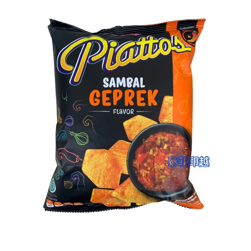 PIATTOS Sambal Geprek 香辣大蒜風味脆片 78g
