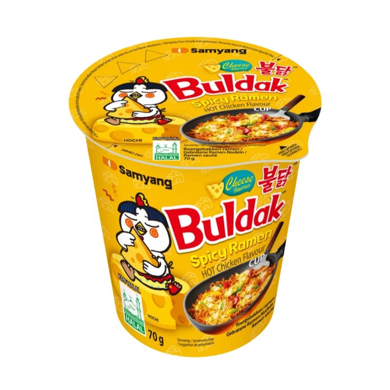 SAMYANG Buldak Cheese Cup Noodles 起司風味杯麵 70g