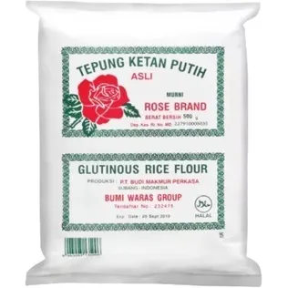 ROSE BRAND Tepung Ketan 白糯米粉 500g(綠字)