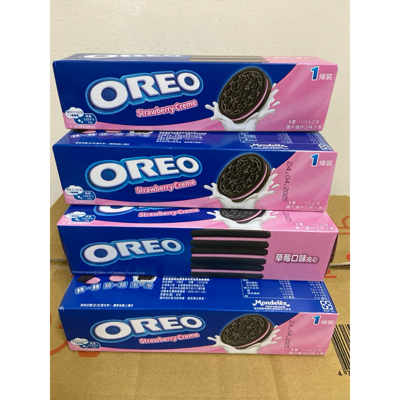KRAFT OREO Strawberry 奧利奧草莓 119.6g