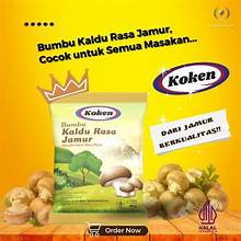 KOKEN Bumbu Kaldu Rasa Jamur 洋菇風味調味料 40g
