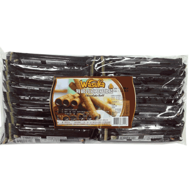 WASUKA Chocolate Roll 威化捲-巧克力 600g